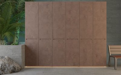 Wardrobe without handle design